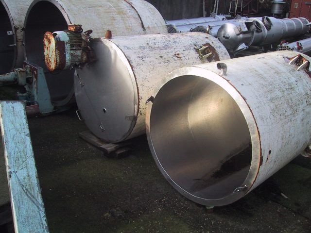 double walled stainless steel tank — Holvrieka — 1000 L