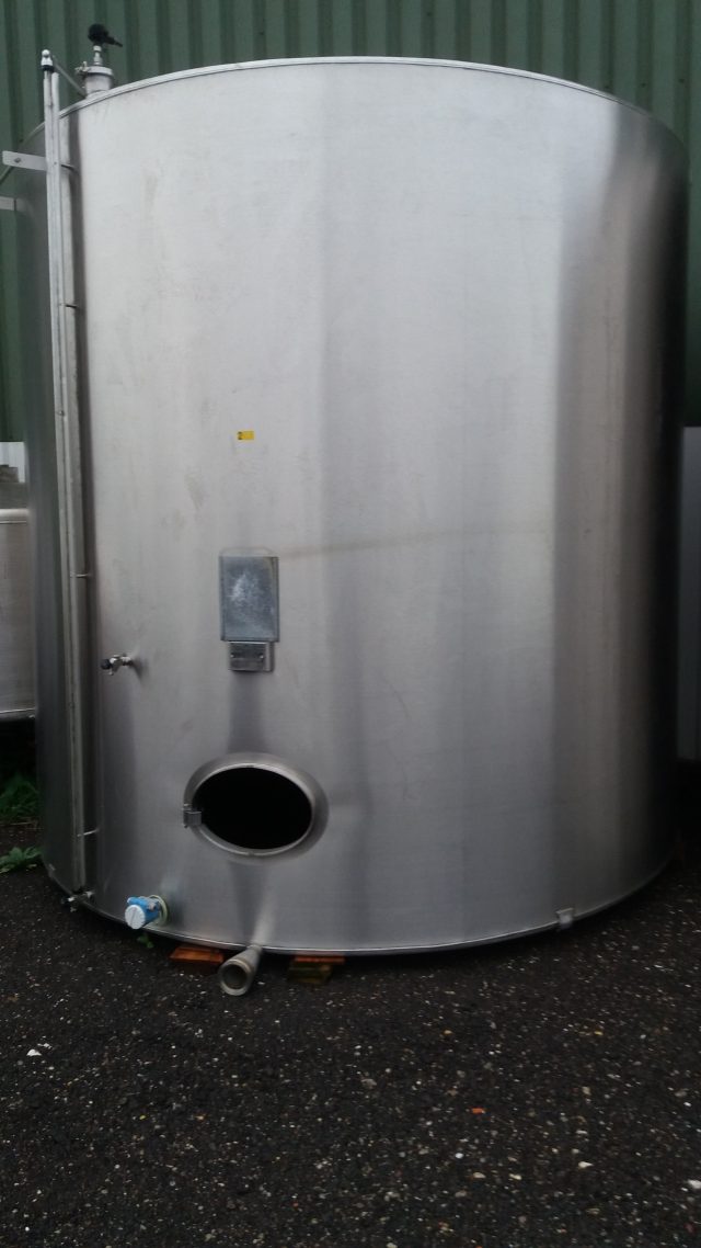 Single Walled 316 Tanks — liquor industry — 26000 L