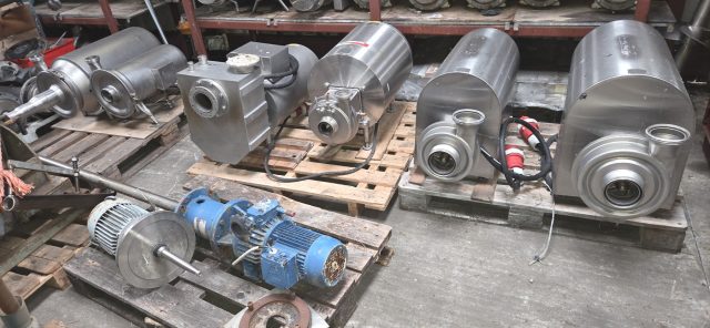 sevaral Milk pumps